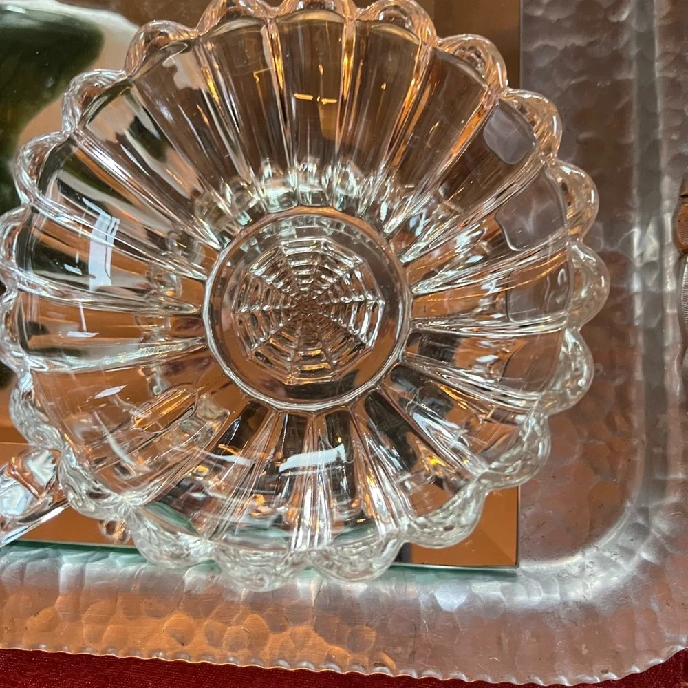 HELSEY Clear Glass Jam Dish